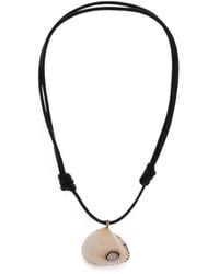Dezso by Sara Beltran - Grande Edul Shell And Diamond Necklace - Lyst