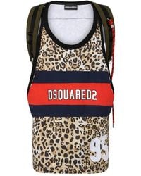 DSquared² - Wild2 Tank Top - Lyst