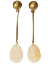 Twinset - Gemstone-Pendant Earrings - Lyst
