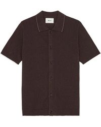 NN07 - Nalo Textured-Knit Shirt - Lyst
