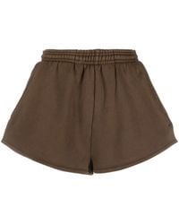 Entire studios - Washed Elasticated-Waistband Shorts - Lyst