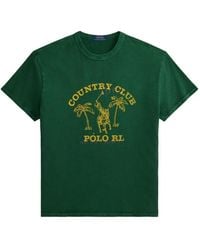 Polo Ralph Lauren - Graphic-Print T-Shirt - Lyst