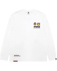 Aape By A Bathing Ape - Aape Head Long-Sleeve T-Shirt - Lyst