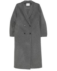 Lisa Yang - Double-Breasted Shawl-Lapel Coat - Lyst
