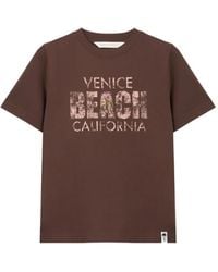 Palm Angels - Cali Vibes Regular T-Shirt - Lyst