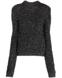 Alberta Ferretti - Pullover Mit Glitter - Lyst