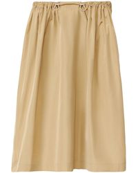 Fabiana Filippi - Pleated Midi Skirt - Lyst