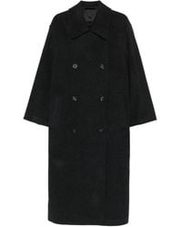 TOTEME - Shield Buttoned Coat - Lyst