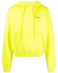 Off-White c/o Virgil Abloh - Off Whitetm Yellow Hoodie - Lyst