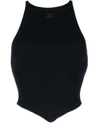 Courreges - Pointy リブニット タンクトップ - Lyst