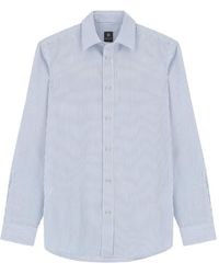 BOGGI - Shirt Striped-Poplin Regular-Fit - Lyst