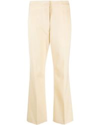 Jil Sander - Straight-leg Wool Tailored Trousers - Lyst