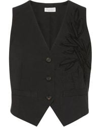 Brunello Cucinelli - Flora アップリケ ベスト - Lyst
