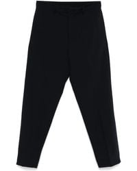 Emporio Armani - Straight-Leg Tailored Trousers - Lyst