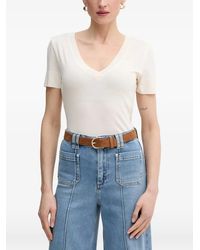 Mos Mosh - V-Neck Short-Sleeve T-Shirt - Lyst