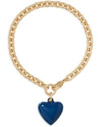 Roxanne Assoulin - The Mini Puffy Heart-Charm Bracelet - Lyst