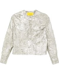 Marques'Almeida - Crystal-Embellished Brocade Jacket - Lyst
