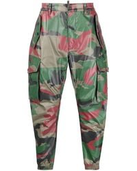 DSquared² - Pantalon Fuselé À Imprimé Camouflage - Lyst