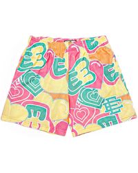 Eric Emanuel - Bermudas Con Corazón Estampado - Lyst