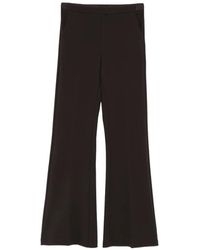 Imperial - Pressed-Crease Flared Trousers - Lyst