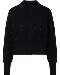 Liu Jo - Veste En Maille À Ornements - Lyst
