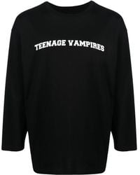 Liberal Youth Ministry - Graphic-Print Jersey-Knit Jumper - Lyst