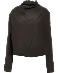 ARMARIUM - Ruffled Blouse - Lyst