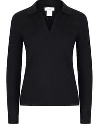 Gran Sasso - V-Neck Collared Jumper - Lyst