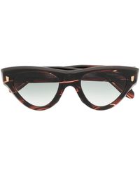 Cutler and Gross - Cat-eye Tortoiseshell Sunglasses - Lyst