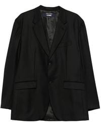 Comme des Garçons - Chaqueta Con Botones Y Solapa De Muesca - Lyst