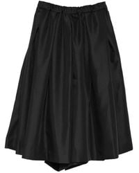 Comme des Garçons - Pleated Midi Skirt - Lyst