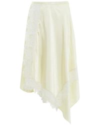 3.1 Phillip Lim - Lace-Trim Midi Skirt - Lyst