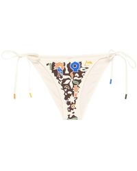 ALÉMAIS - Maroc Tie-Side Bikini Bottom - Lyst