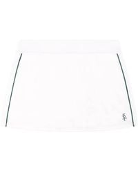 Sporty & Rich - Side-Stripe Mini Skirt - Lyst