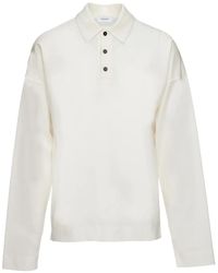 Ferragamo - Poloshirt Met Lange Mouwen - Lyst