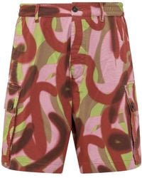 DSquared² - Fully-Printed Bermuda Shorts - Lyst