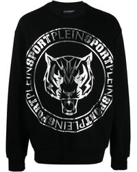 Philipp Plein - Tiger Logo-print Sweatshirt - Lyst