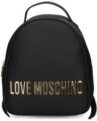 Love Moschino - Logo-Plaque Backpack - Lyst
