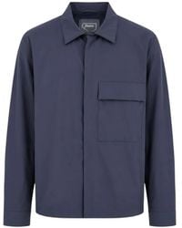 Herno - Chaqueta Con Bolsillo En El Pecho - Lyst