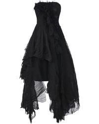 Elwood - Ruffled Layered Asymmetric Dress - Lyst