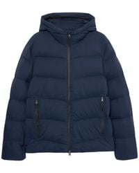 Brooks Brothers - Hooded Down Jacket - Lyst