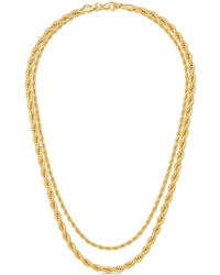 Roxanne Assoulin - On The Ropes Necklaces (set Of Two) - Lyst