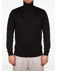 Alpha Studio - Roll-Neck Knitted Sweater - Lyst