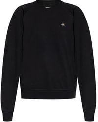 Vivienne Westwood - Sweater Met Borduurwerk En Ronde Hals - Lyst