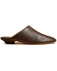 Khaite - The Otto Leather Mules - Lyst