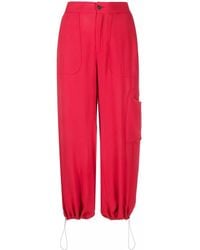 Fabiana Filippi - Elasticated Cropped Trousers - Lyst