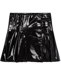 Gcds - Pleated Skirt With Buckle - Lyst