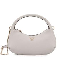 Guess - Gilda Logo-Plaque Chain-Link Shoulder Bag - Lyst