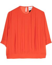Edward Achour Paris - Blusa Con Scollo Rotondo - Lyst