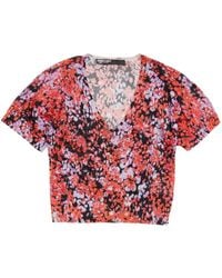 Bimba Y Lola - Abstract-Print T-Shirt - Lyst